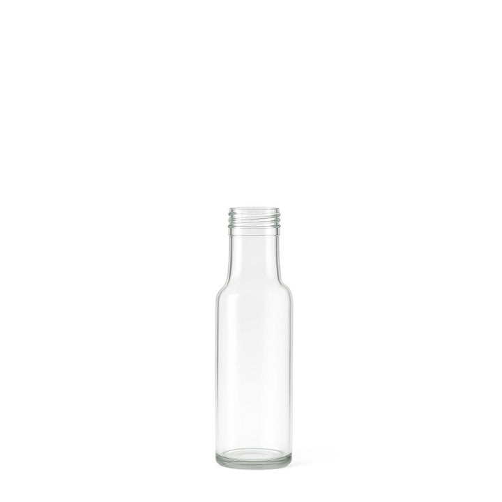 100ml Clear Glass Round Dorica Bottle (31.5mm Cap Size) - Glass - Food Glass - Coloured Bottles