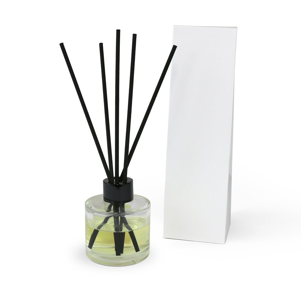 White Carton for 100ml Glass Karen Diffuser Bottle - Glass - Diffuser Glass - Coloured Bottles