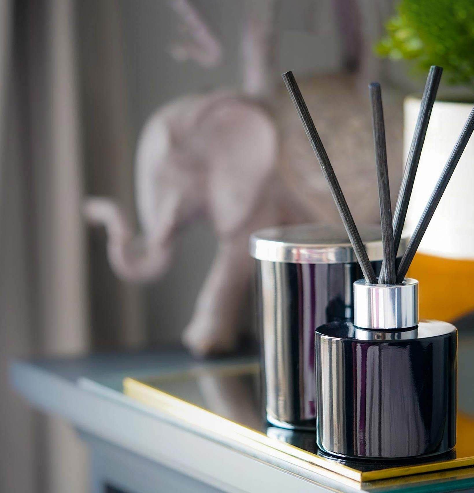 Black Candle Glass