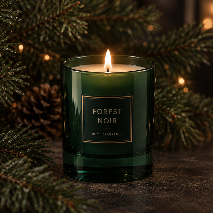 30cl Forest Green Lucy Candle Glass