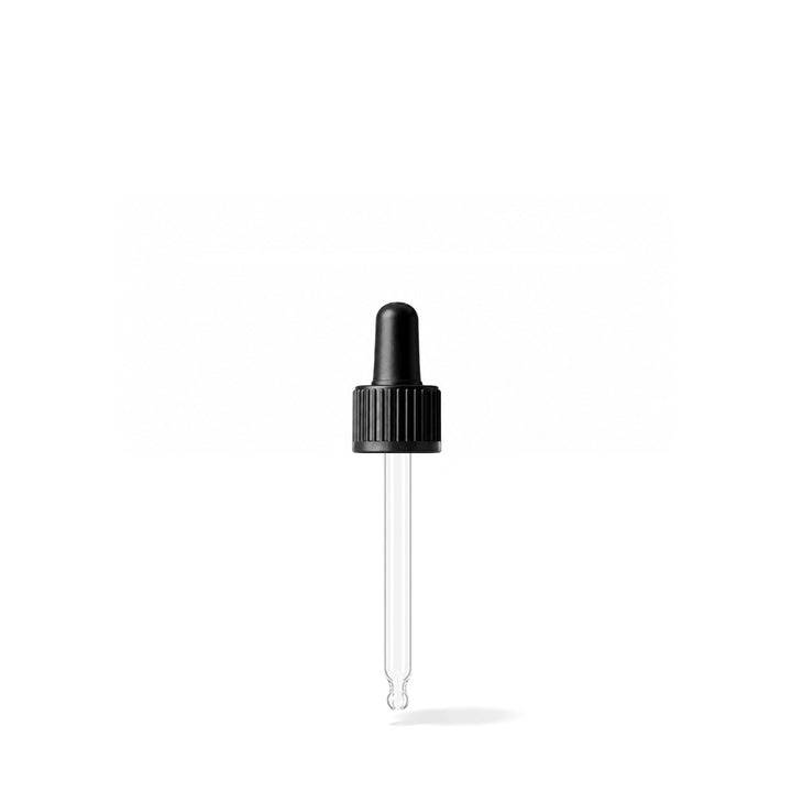 GL18, 63mm Black Pipette - Caps - Pipettes - Coloured Bottles