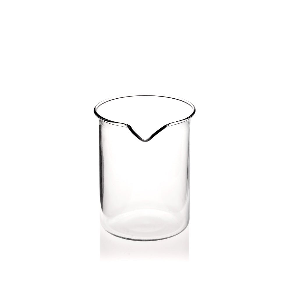 250ml Clear Candle Glass Beaker Vessel with spout - Caps - Candle Lids - Coloured Bottles