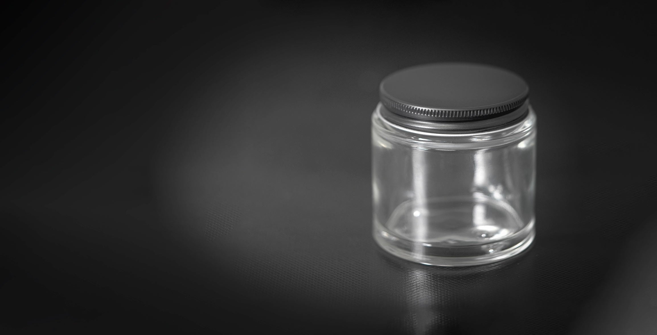 Clear Glass Jar