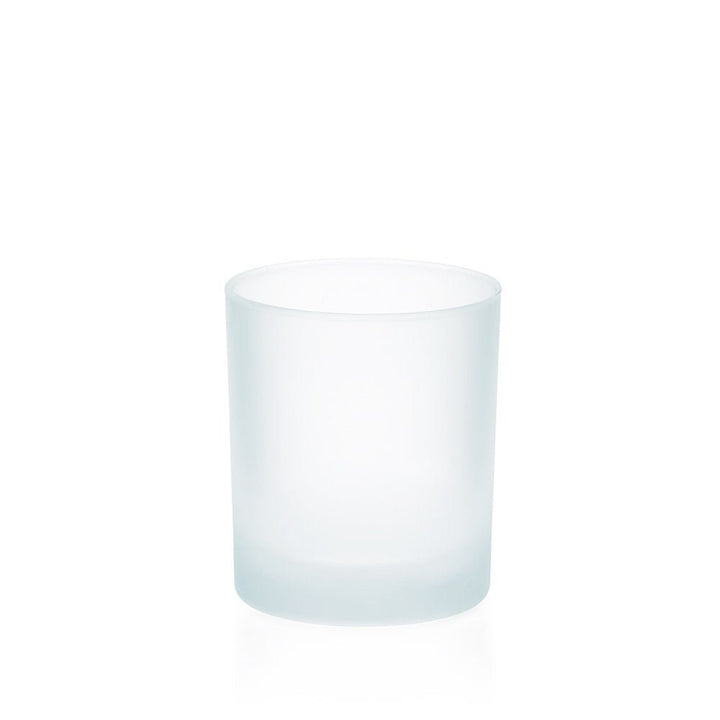 30cl Matt Arctic Externally Sprayed Lucy Candle Glass - Glass - Candle Glass - Coloured Bottles
