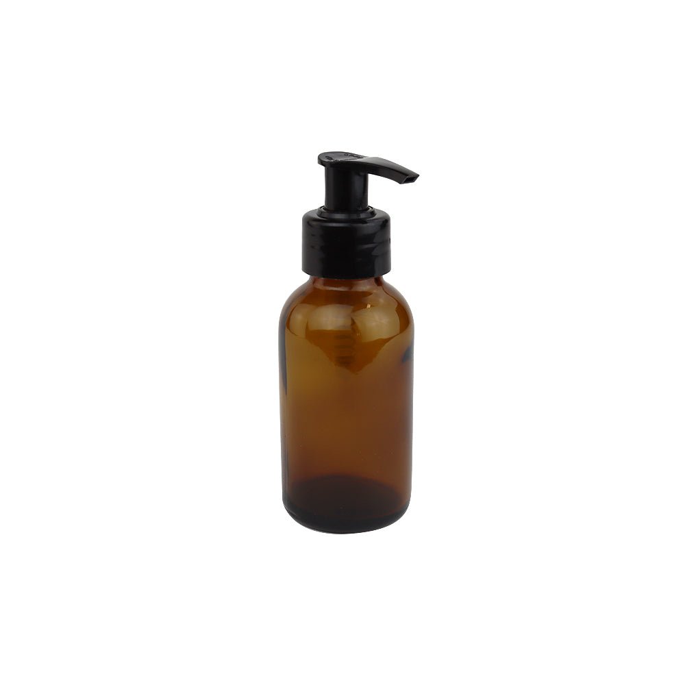 100ml Amber Glass Boston Round Bottle - Glass - Medical Glass - Coloured Bottles