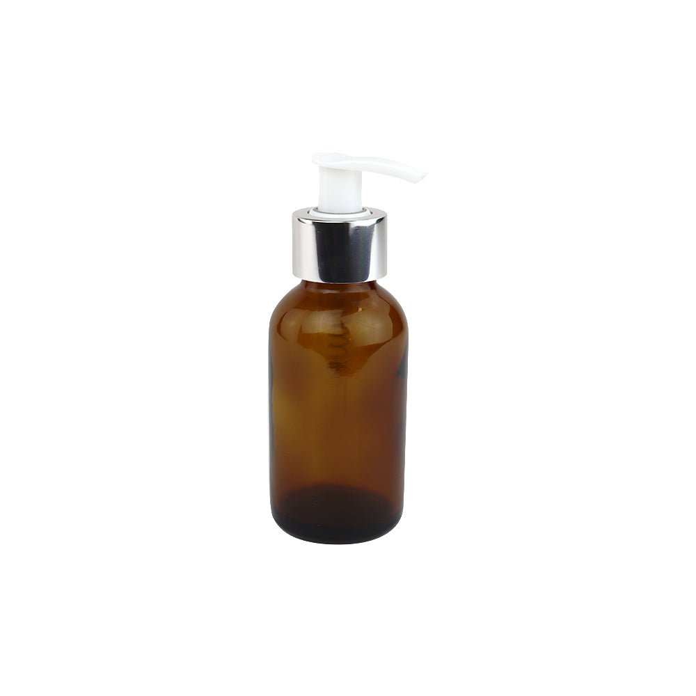 100ml Amber Glass Boston Round Bottle - Glass - Medical Glass - Coloured Bottles