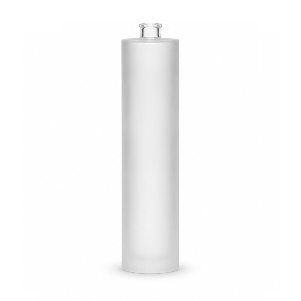 Tall Cuban 100ml Etched Glass Fragrance Bottle - Bottle - Coloured Bottles
